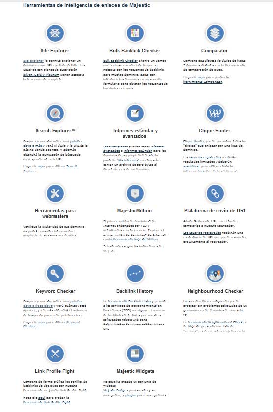 Manual de MajesticSeo