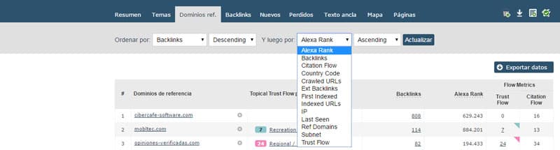 Dominio de referencia