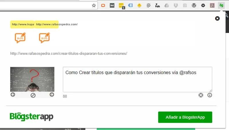 extensión navegador blogsterapp extensión navegador blogsterapp