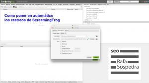 ScreamingFrog rastreos automaticos