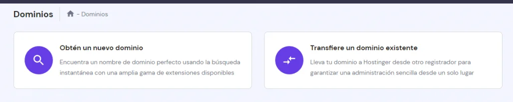 Elegir dominio y hosting Elegir dominio y hosting