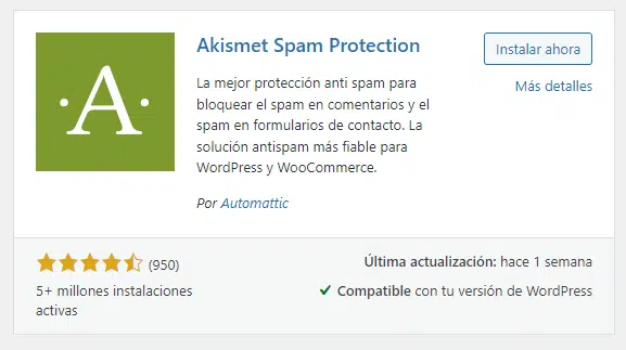 plugin akismet plugin akismet