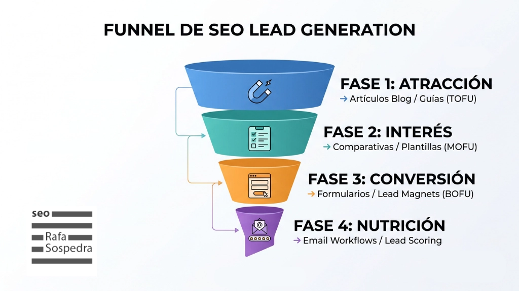 Fases SEO Lead Generation