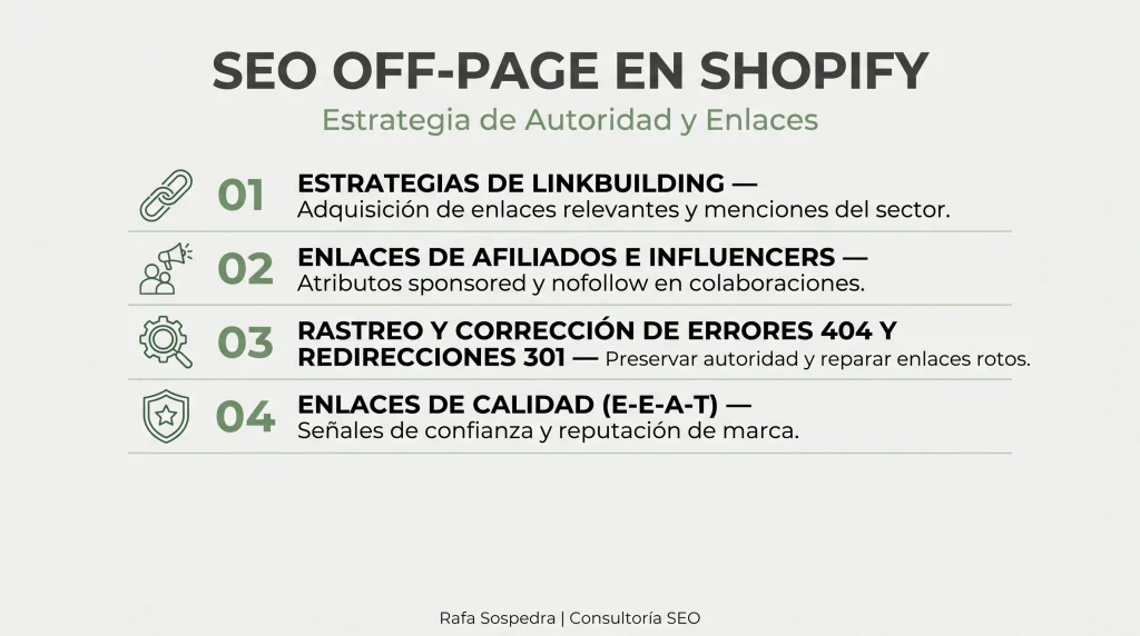 SEO Off-Page en Shopify